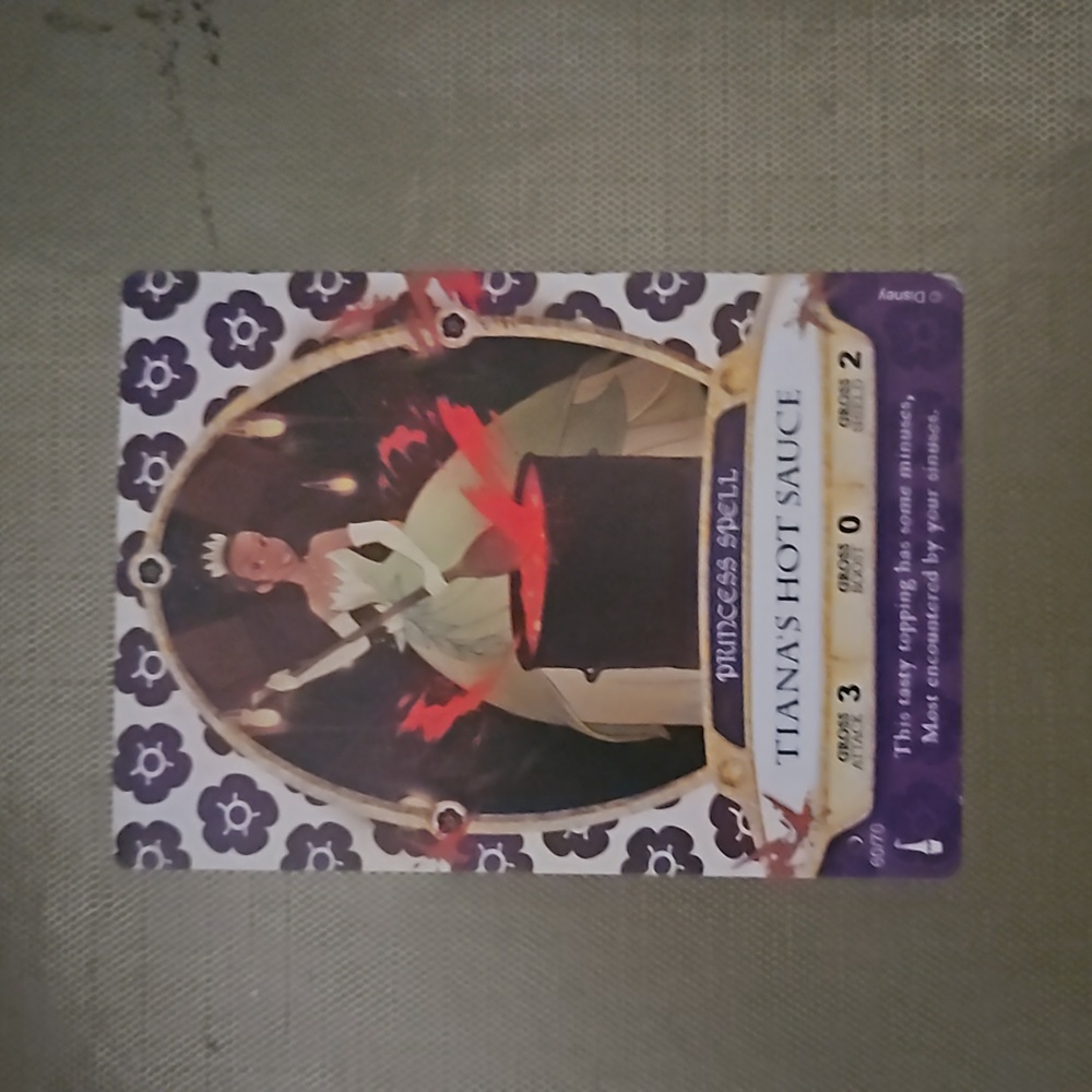 Tiana's Hot Sauce Sorcerer's of The Magic Kingdom Card